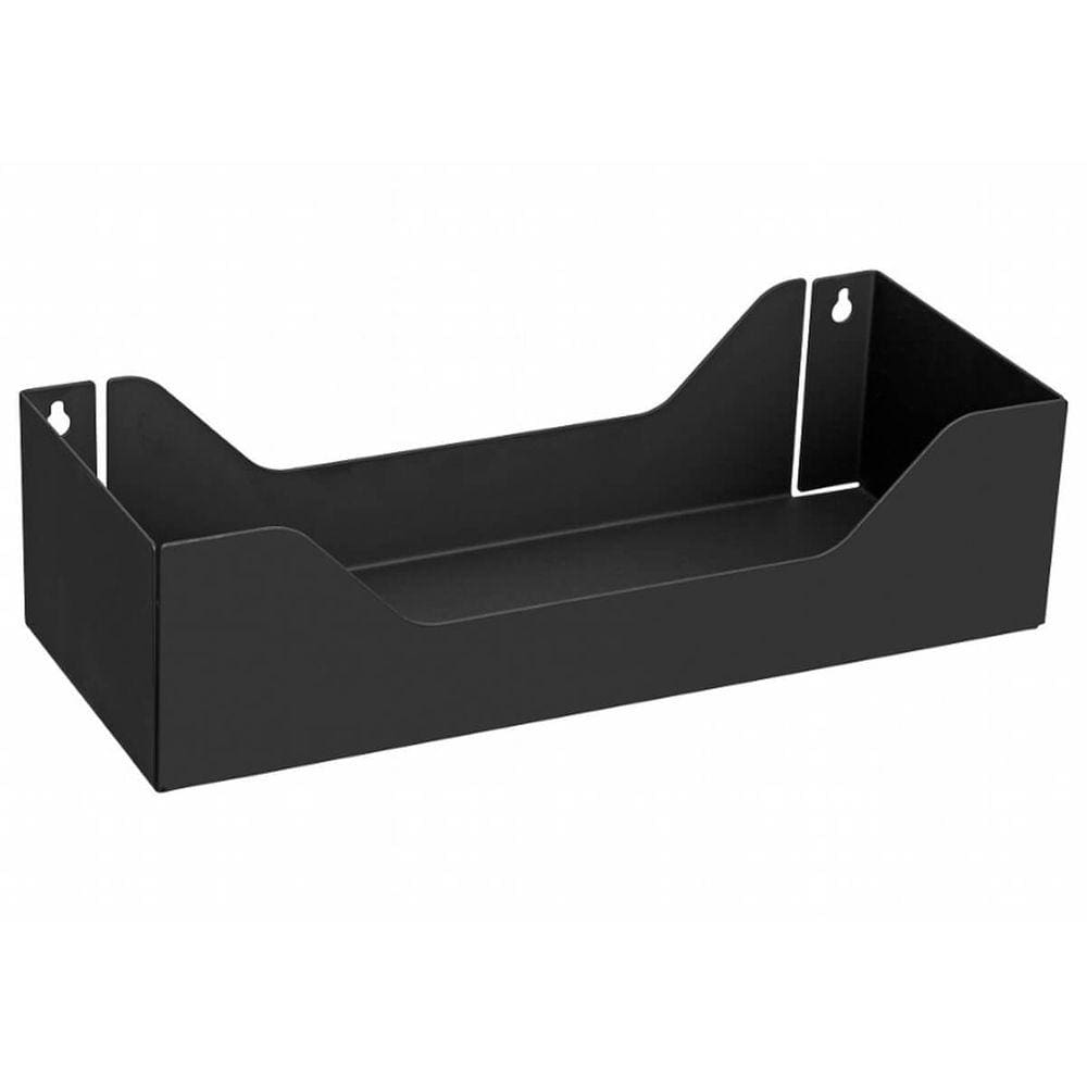 Porta Objetos Preto Organizador Multiuso de Acessórios Suporte para Trecos de Parede Organize Masutti