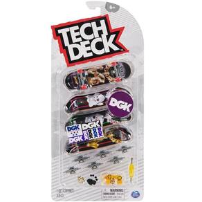 Tech DECK KIT 4 Skate de Dedo SUNNY 2891 DGK