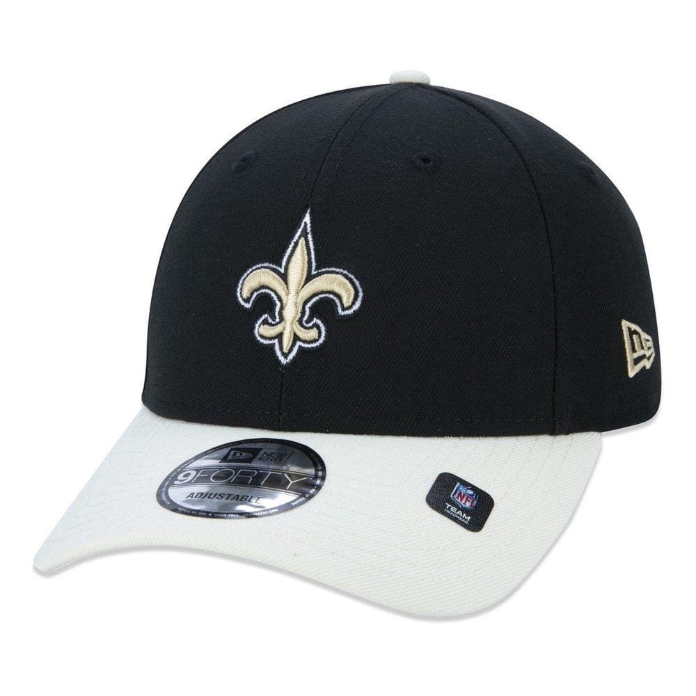 Boné New Era NFL New Orleans Saints 9Forty Snapback Aba Curva