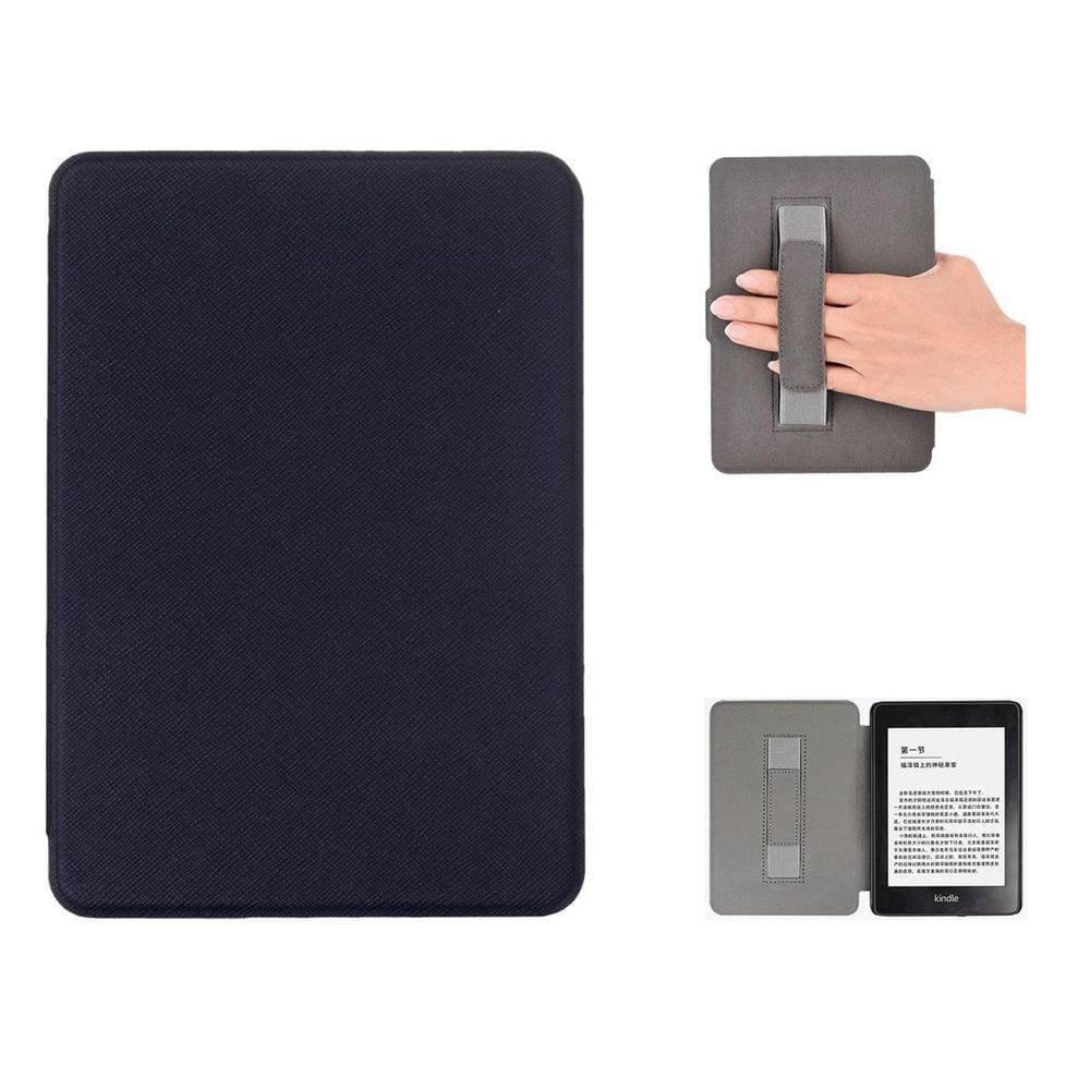 Case Com Elástico Couro Sintético Para Kindle Básico C2V2L3