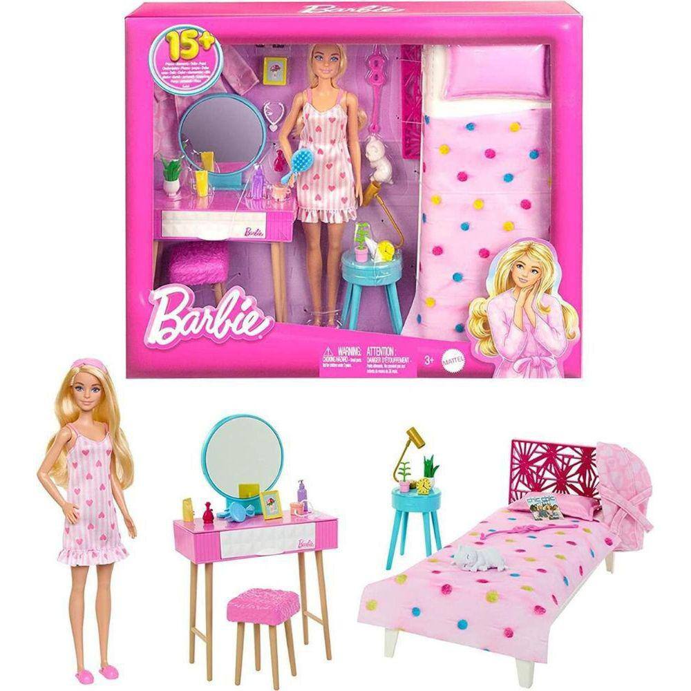 Boneca Filme Barbie Terno De Moda Rosa Acessórios Hpl76 + Nf