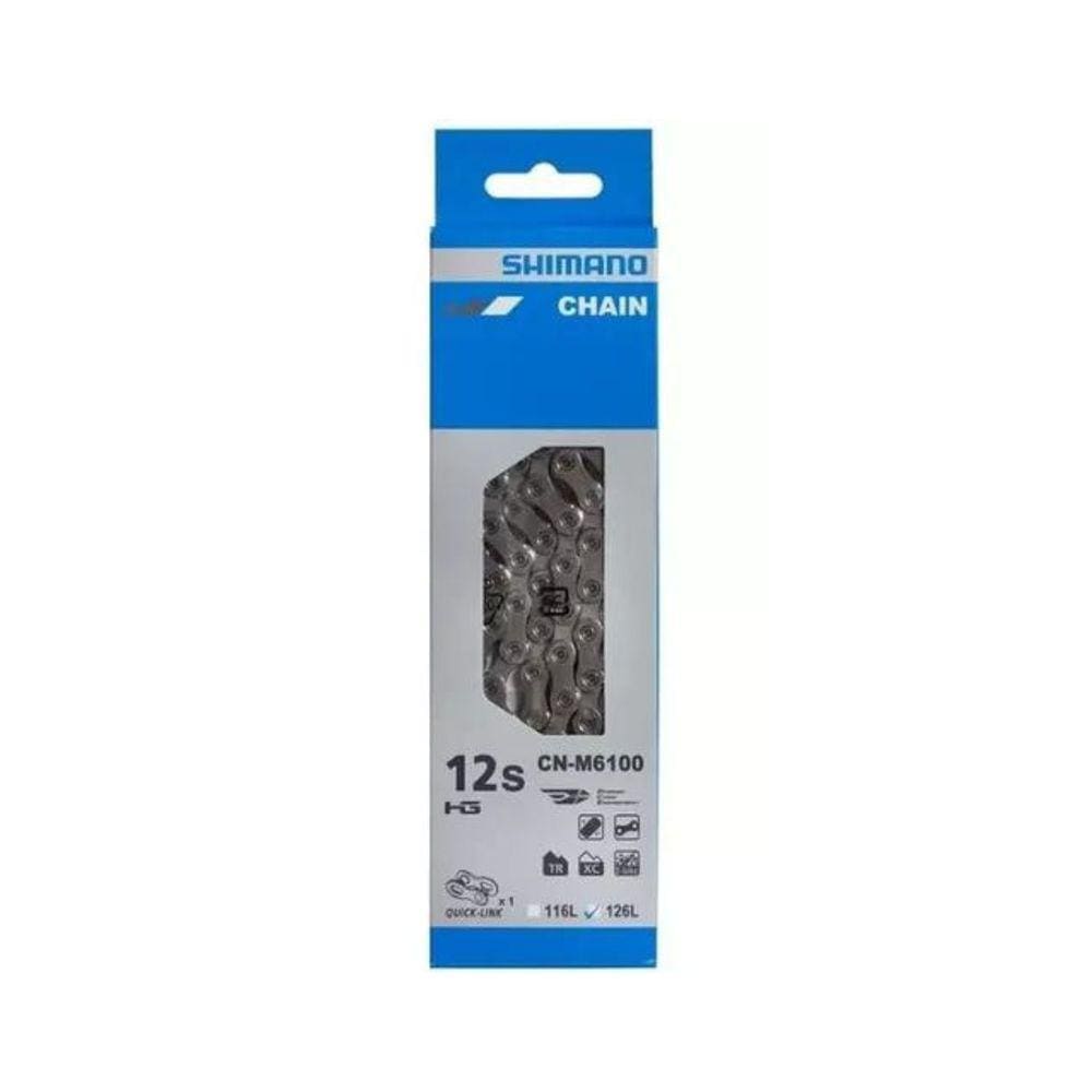 Corrente Shimano CN M6100 126L 12V Com Quick Link