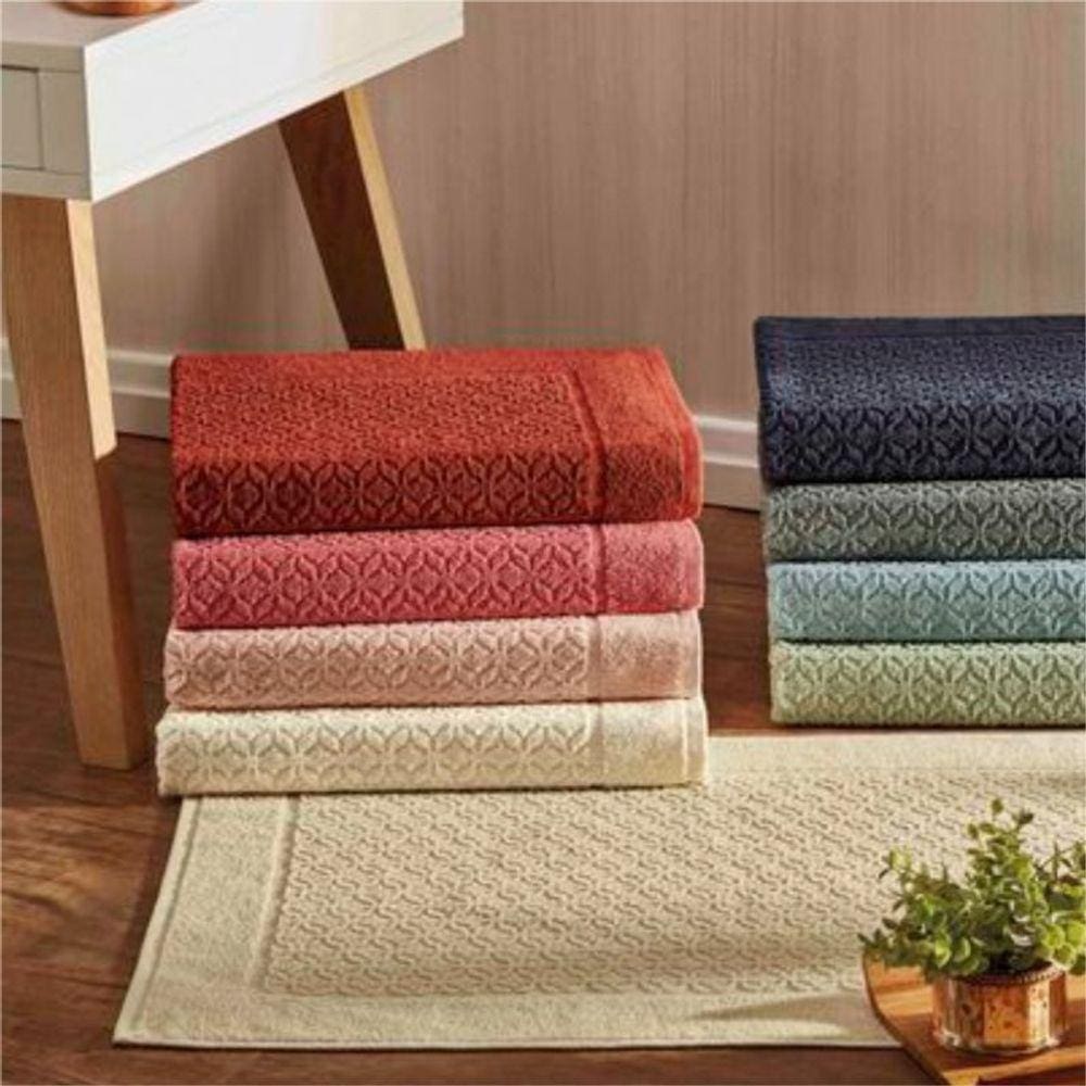 Piso Felpudo Jacquard Dianneli 480g/m² - Hindu