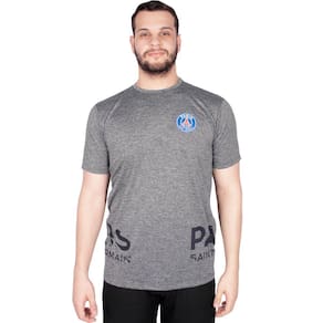 Camisa PSG Logo Cinza