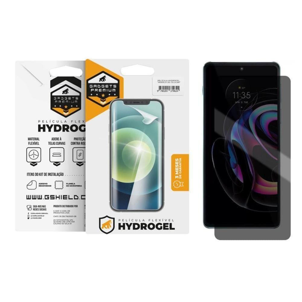 Película Privacidade Hydrogel Para Motorola Moto Edge 20 Pro - Gshield