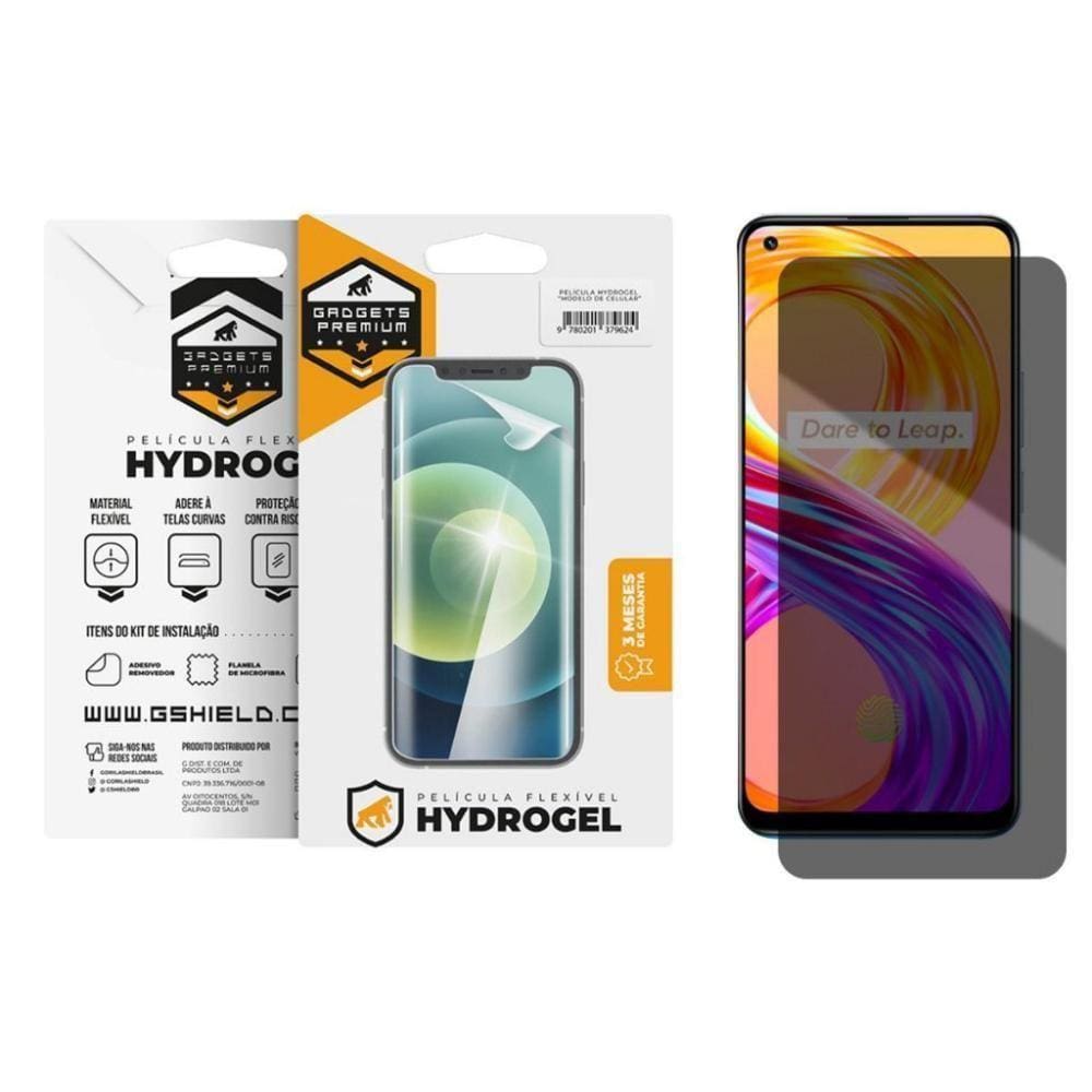 Película Privacidade Hydrogel Para Realme 8 Pro - Gshield