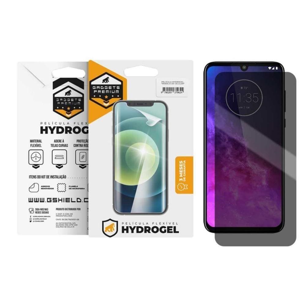 Película Privacidade Hydrogel Para Motorola Moto One Zoom - Gshield