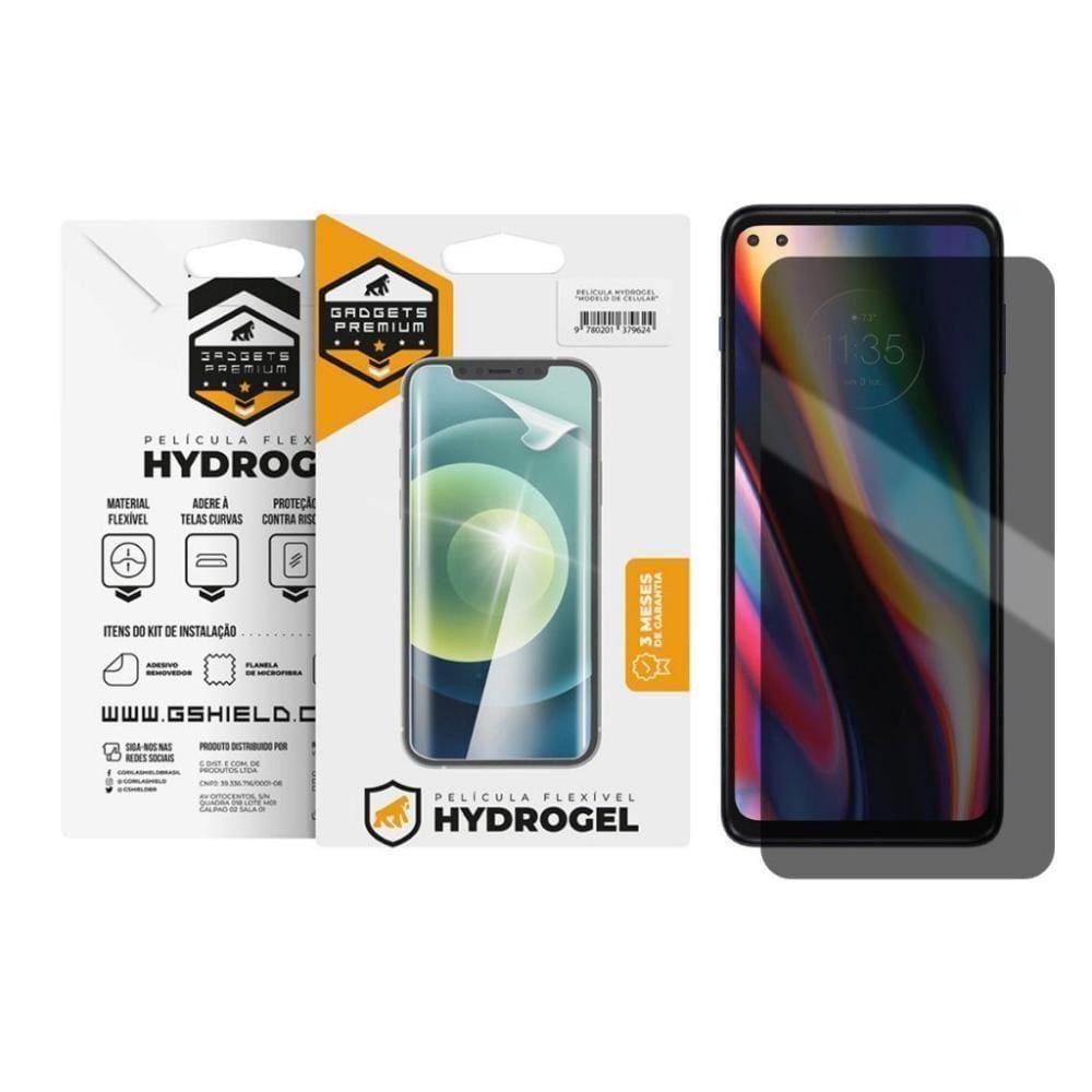 Película Privacidade Hydrogel Para Motorola Moto G 5G Plus - Gshield