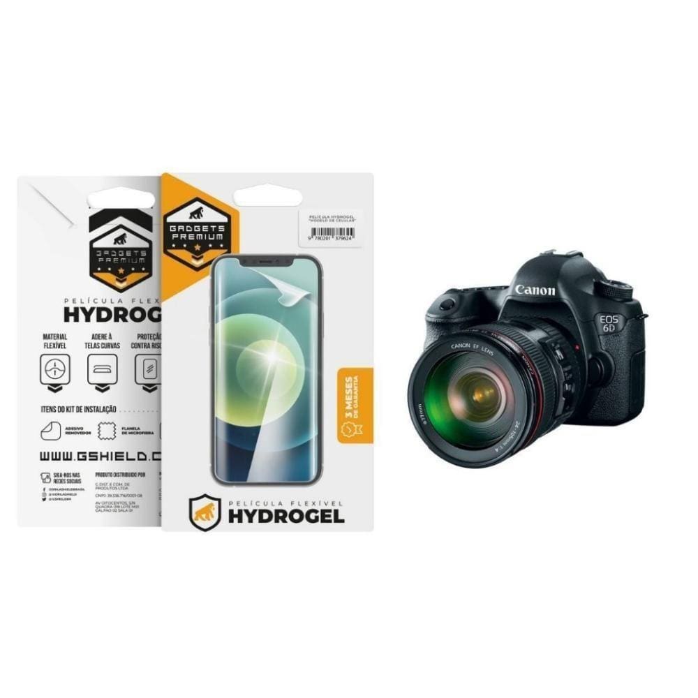 Película Hydrogel Para Canon Eos 6D - Gshield