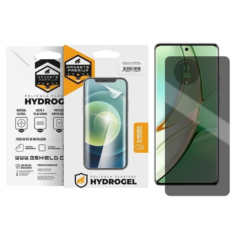 Película Para Motorola Edge 40 -Privacidade Hydrogel-Gshield