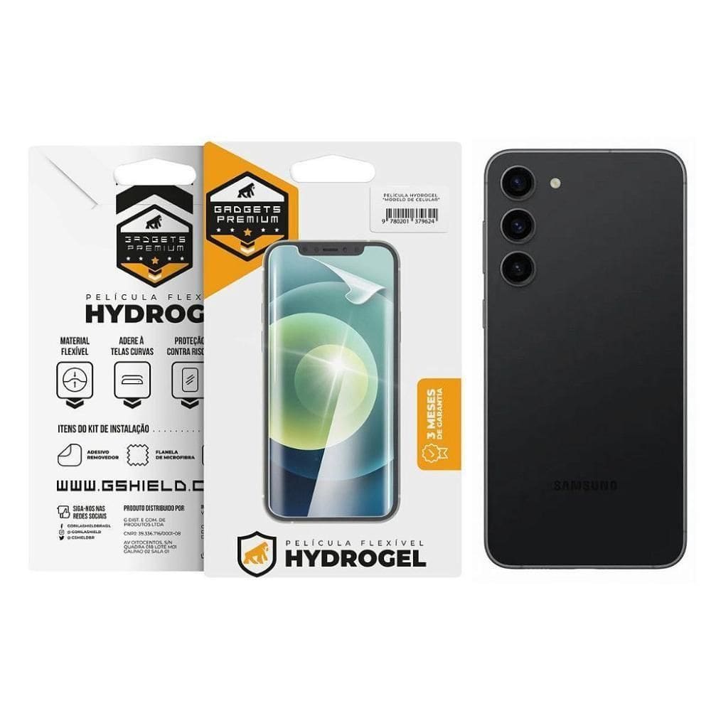 Película Para Galaxy S23 Plus - Traseira Hydrogel Hd-Gshield