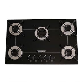 Cooktop 5 Bocas Ultra Chama Chamalux Preto - Bivolt
