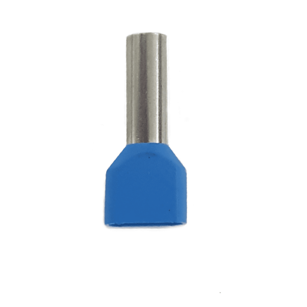 Terminal Pré-Isolado Pino Tubular Duplo