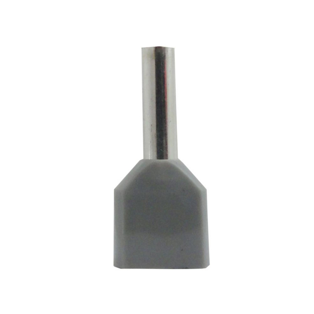 Terminal Pré-Isolado Pino Tubular Duplo
