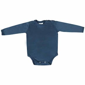 Body Manga Longa Mini Mix Marinho GBaby - G