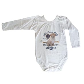 Body Manga Longa Mini Mix College Dog Gbaby - GG