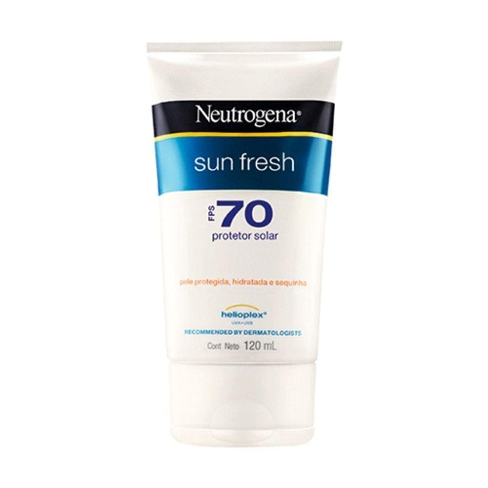 Protetor Solar Neutrogena Sun Fresh FPS 70 120ml