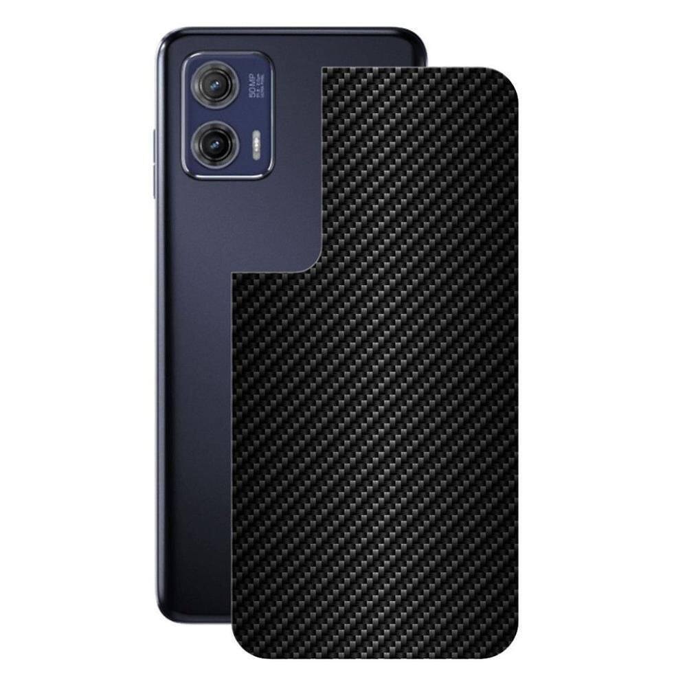 Película Moto G73 5G - Traseira Fibra Carbono Preta -Gshield