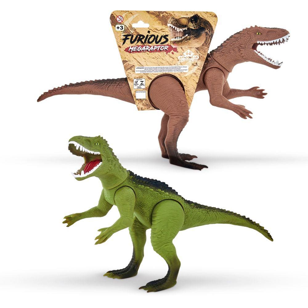 Boneco Dinossauro Tiranossauro Rex T-REX 19cm Cometa