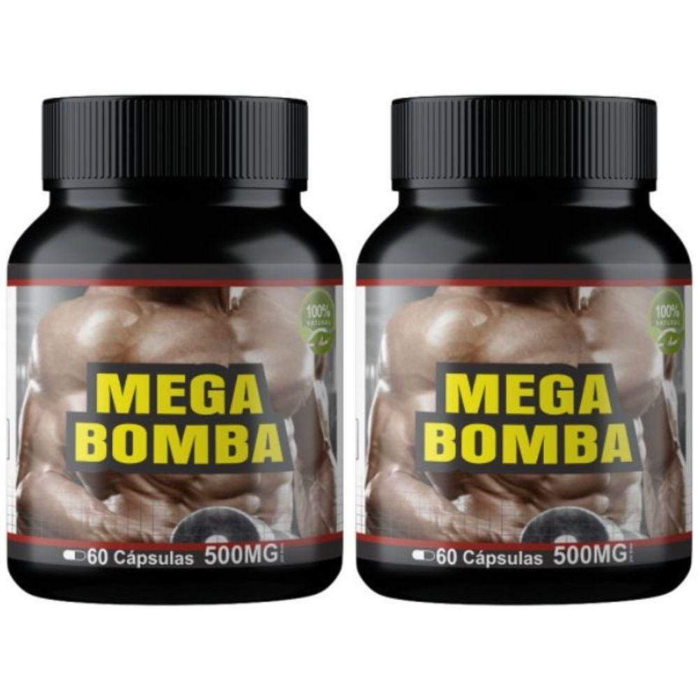 2x Suplemento para Ectomorfo Itaervas 500mg 60 Cápsulas
