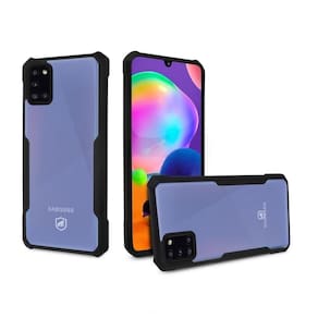 Capa Case Capinha Dual Shock X Preta Para Samsung Galaxy A31 - Gshield