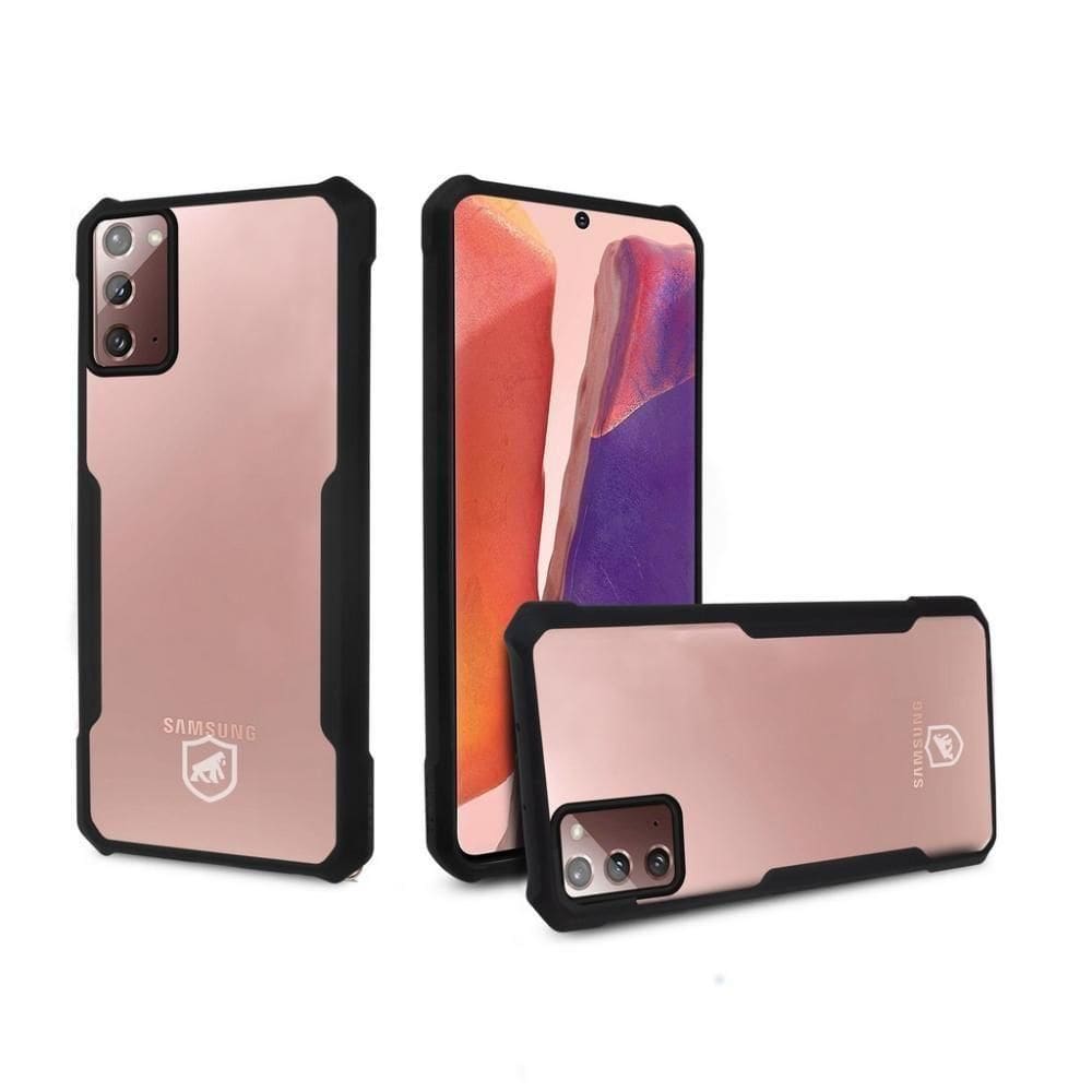Capa Case Capinha Dual Shock X Preta Para Samsung Galaxy Note 20 - Gshield