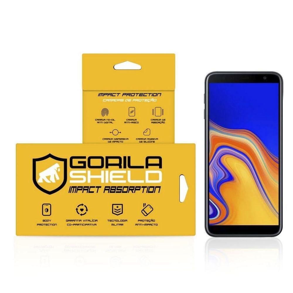 Película De Vidro Dupla Para Galaxy J4 Plus - Gorila Shield