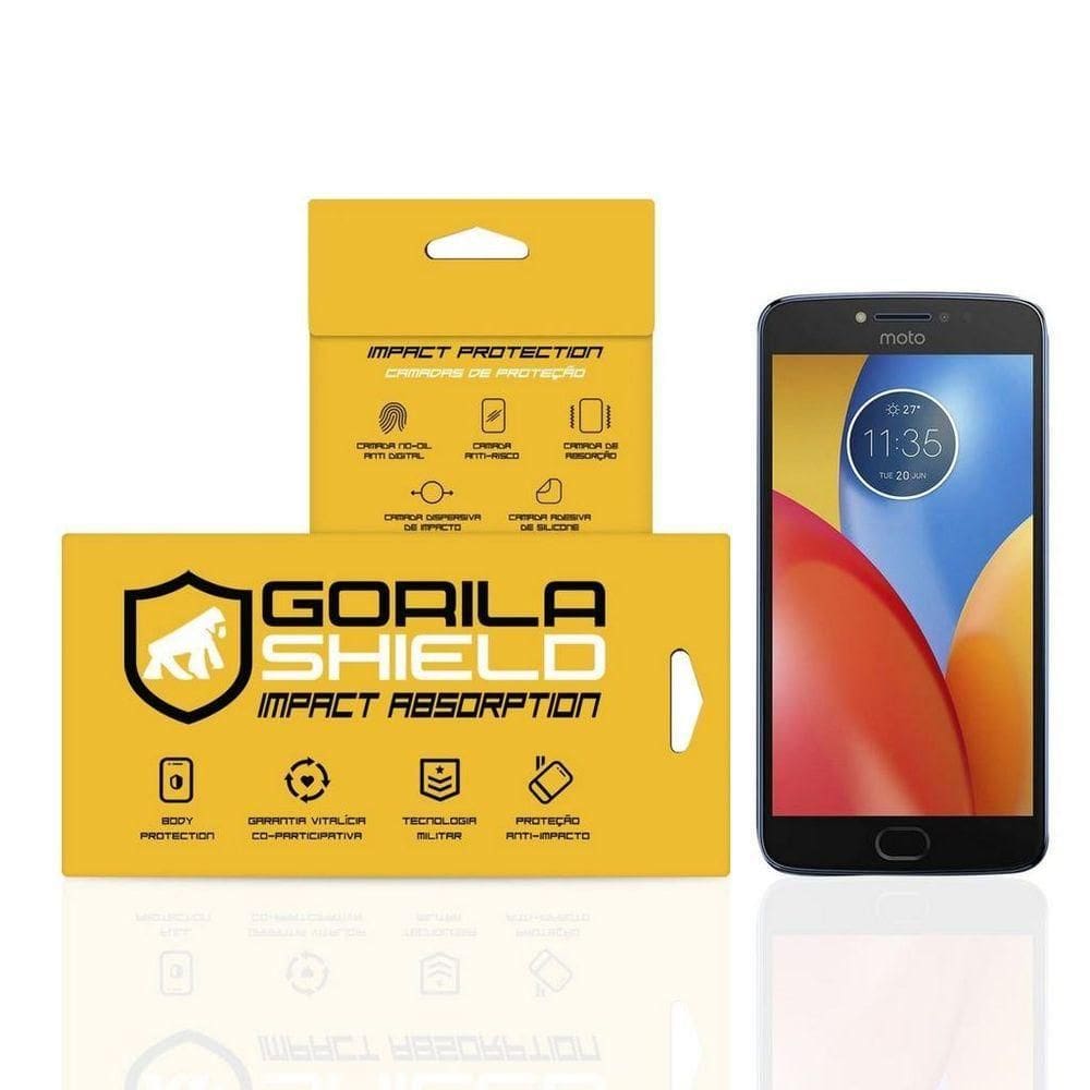 Película De Vidro Dupla Para Motorola Moto E4 Plus - Gorila Shield