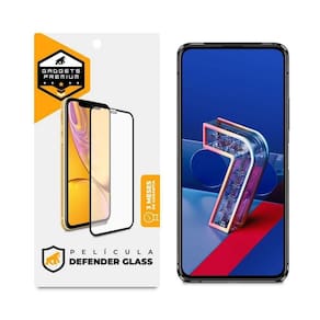 Película Defender Glass Para Asus Zenfone 7 Zs670Ks - Preta - Gshield