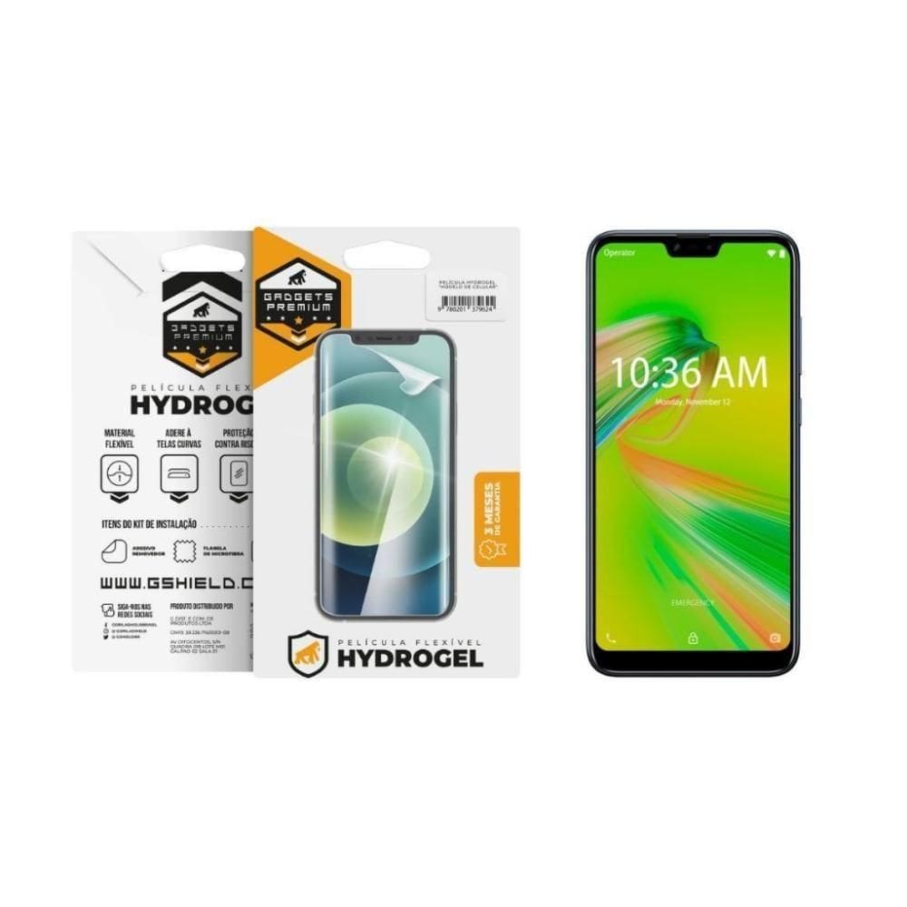 Película Para Asus Zenfone Max Shot - Hydrogel Gamer Fosca - Gshield