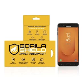 Película Nano Gel Dupla Para Galaxy J7 Prime 2 ? Gorila Shield (Cobre Toda Tela)