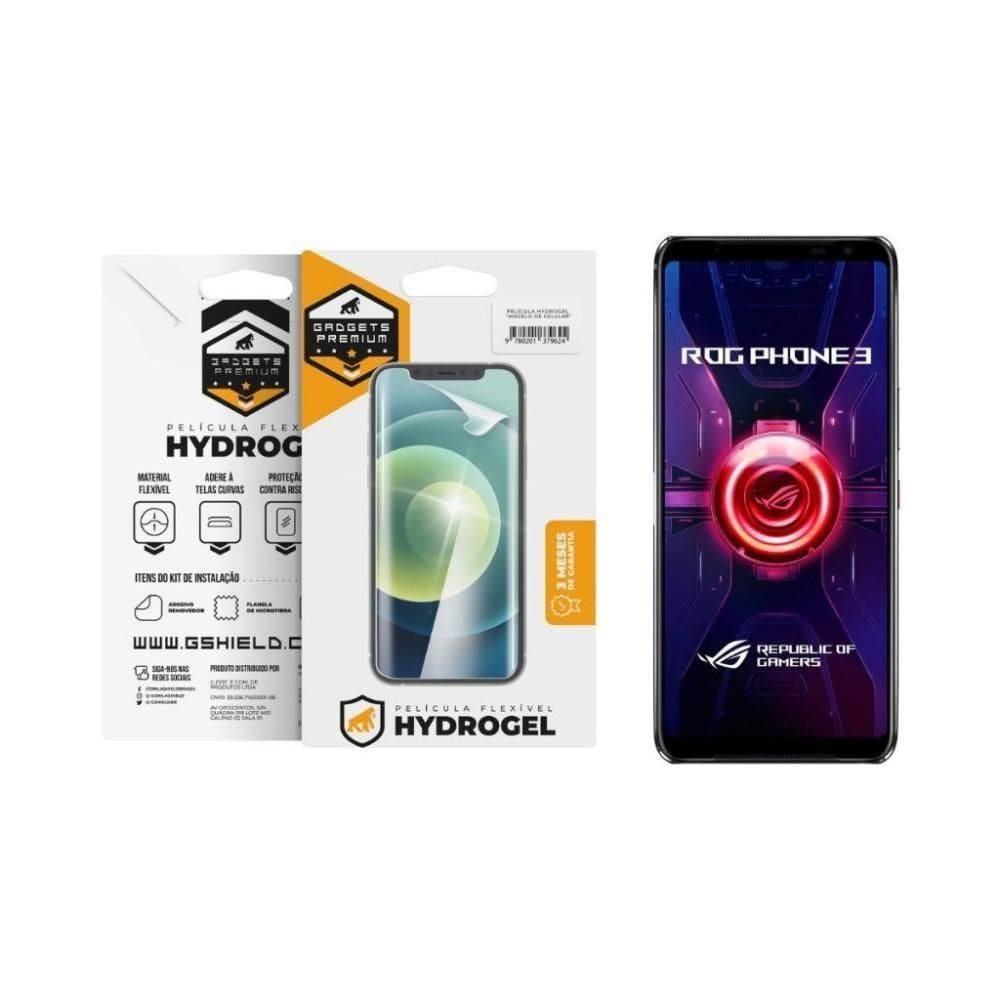 Película Para Asus Rog Phone 3 - Hydrogel Gamer Fosca - Gshield
