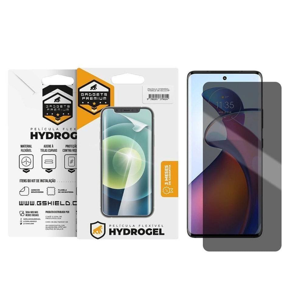 Película Para Motorola Edge 30 Fusion 5G - Privacidade Hydrogel - Gshield