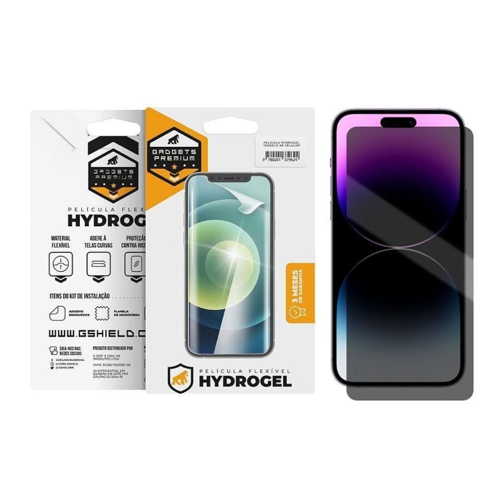 Película Para Motorola Moto E32 - Privacidade Hydrogel - Gshield