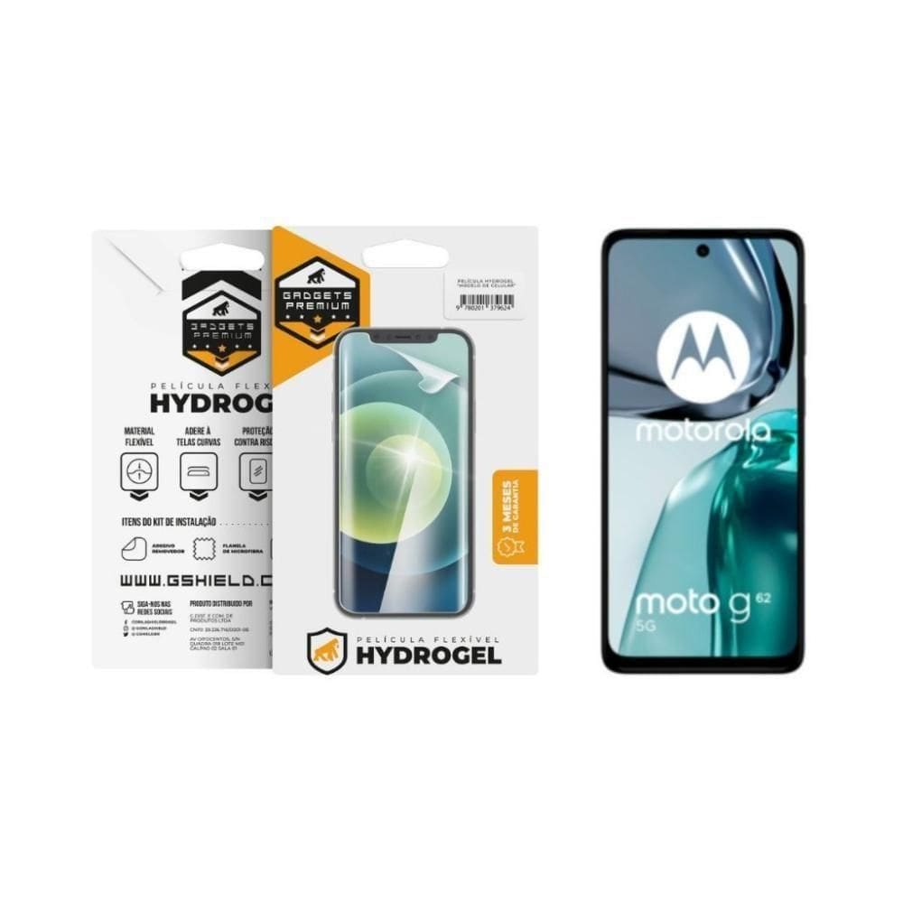 Película Para Motorola Moto G62 - Hydrogel Gamer Fosca - Gshield