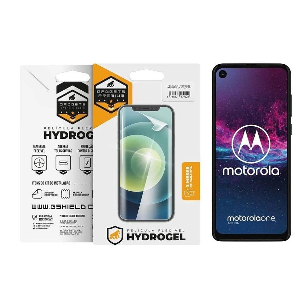 Película Para Motorola One Action - Hydrogel Hd - Gshield