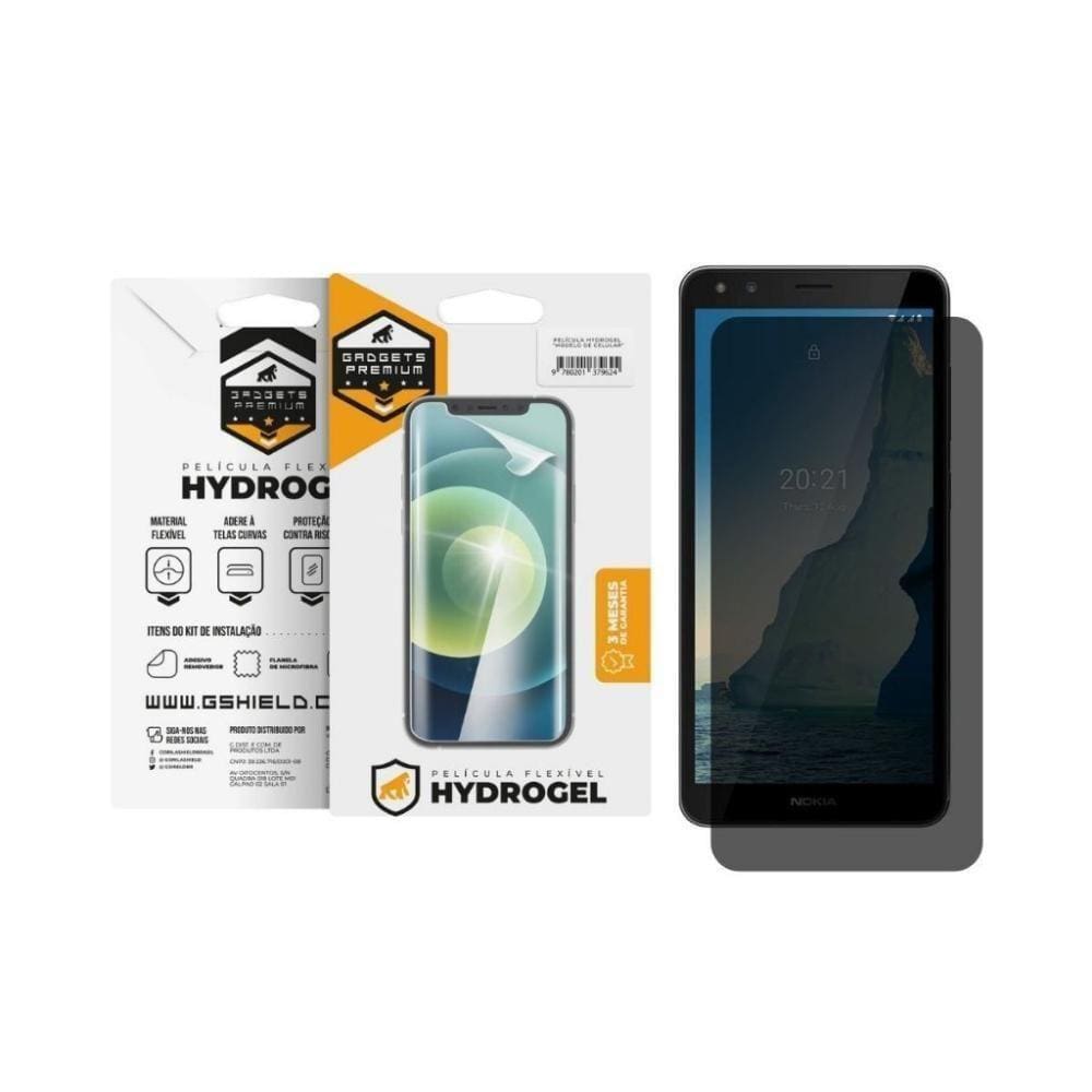 Película Para Nokia C01 Plus - Privacidade Hydrogel - Gshield