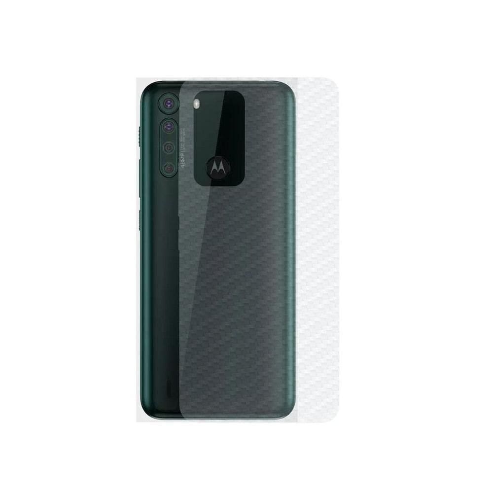 Película Para Motorola Moto One Fusion Plus - Traseira De Fibra De Carbono - Gshield