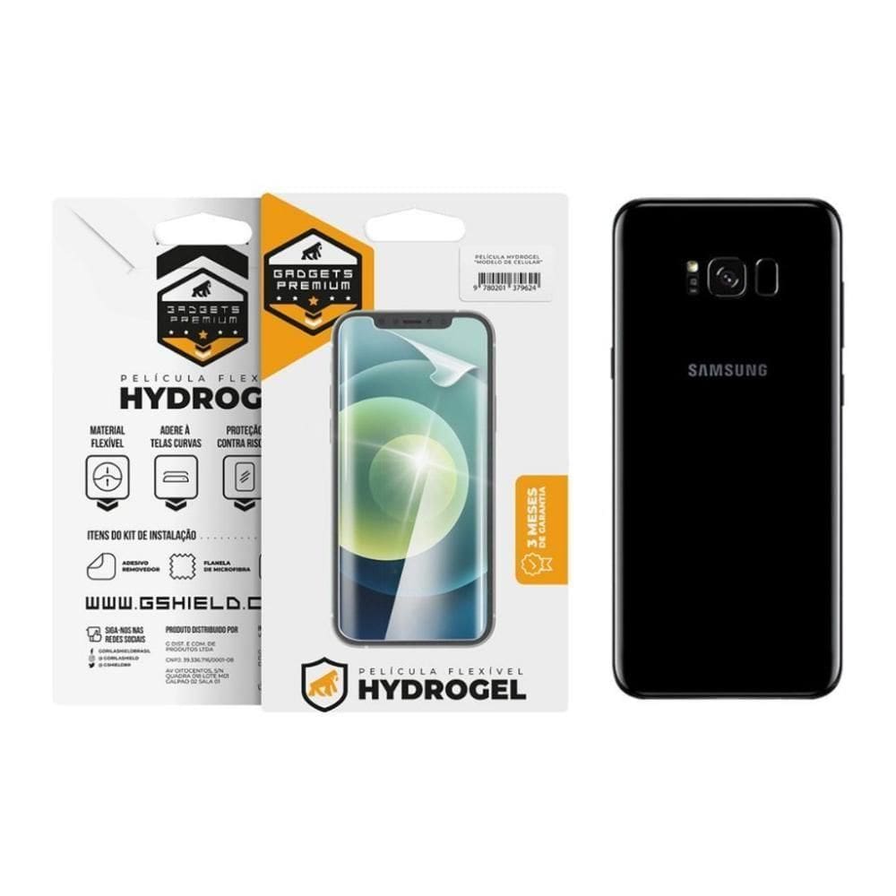 Película Traseira De Hydrogel Para Samsung Galaxy S8 Plus - Gshield