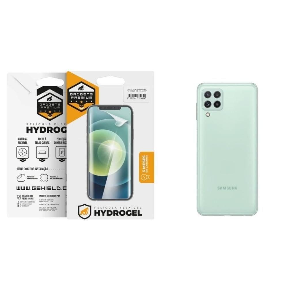 Película Traseira De Hydrogel Para Samsung Galaxy A22 4G - Gshield