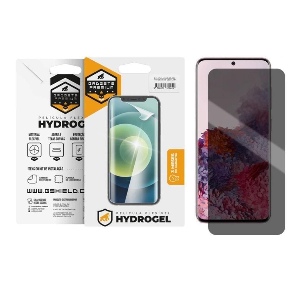 Película Privacidade Hydrogel Para Samsung Galaxy S20 - Gshield