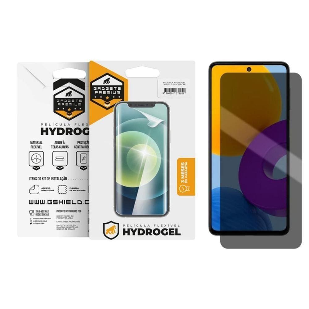 Película Privacidade Hydrogel Para Samsung Galaxy M52 - Gshield
