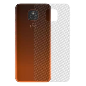 Película Traseira De Fibra De Carbono Para Motorola Moto E7 Plus - Gshield