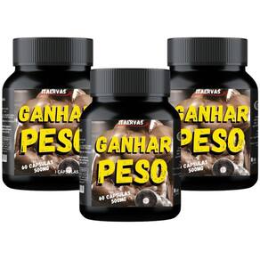 3x Ganhar Peso Rápido Itaervas 500mg 60 Cápsulas