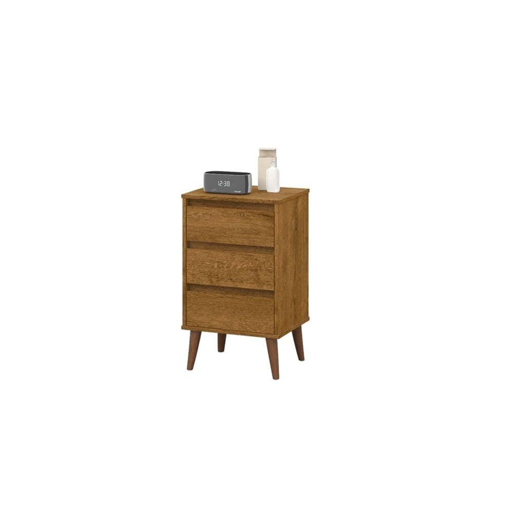 Mesa De Cabeceira Retro Wood Freijó – EJ Móveis