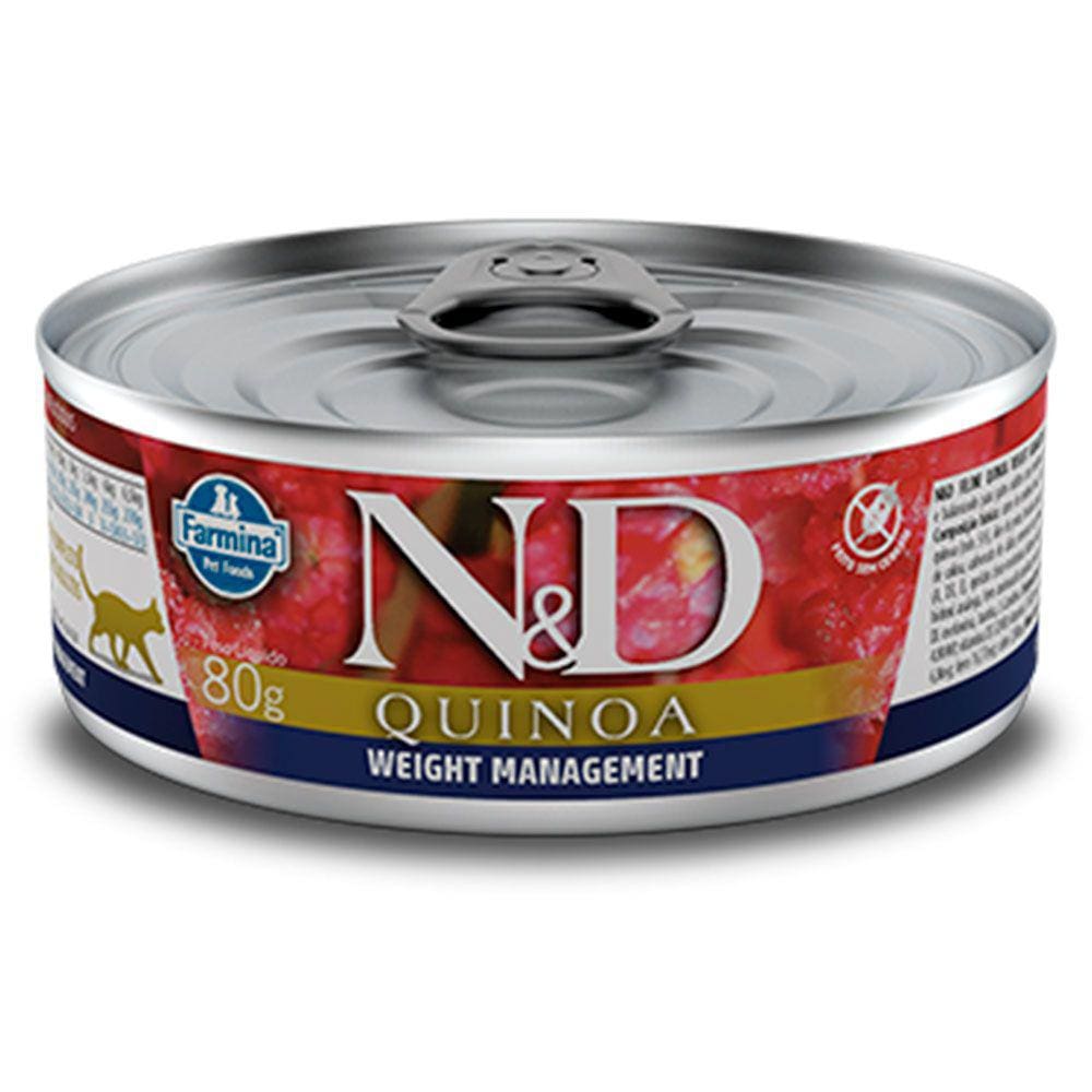 Racao Nd Gatos Quinoa Weight Management 0,08Kg