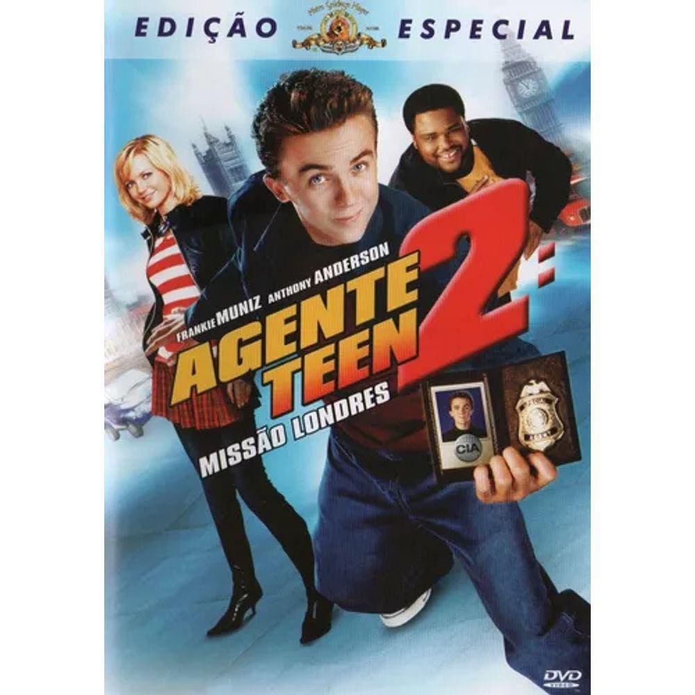 Dvd Agente Teen 2 - Missão Londres