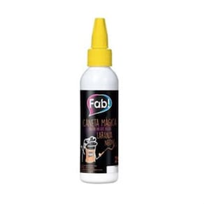 Caneta Mágica Alimentícia Fab 60g Laranja Neon (Brilha na Luz Negra)