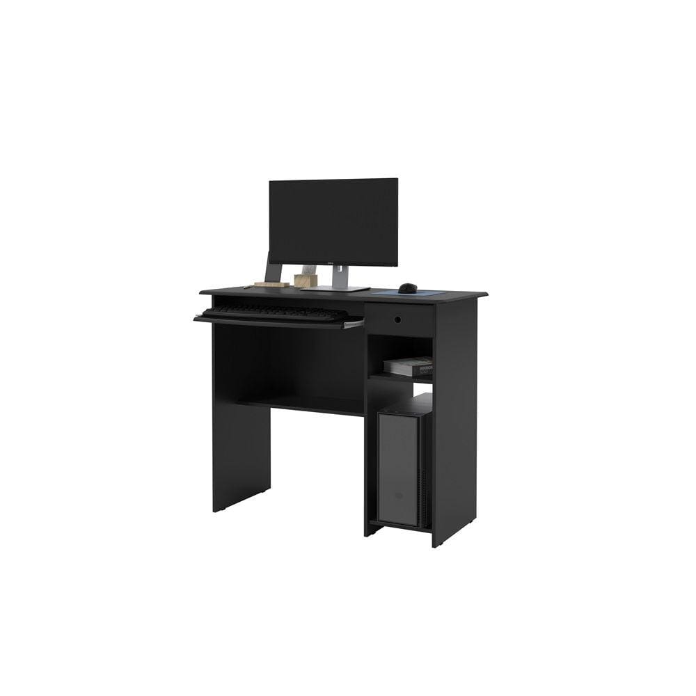 Mesa De Computador Viena Preto – EJ Móveis