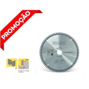 Serra Circular P/ Cortes Em Alumínio 250mm x 80 Dentes Duro